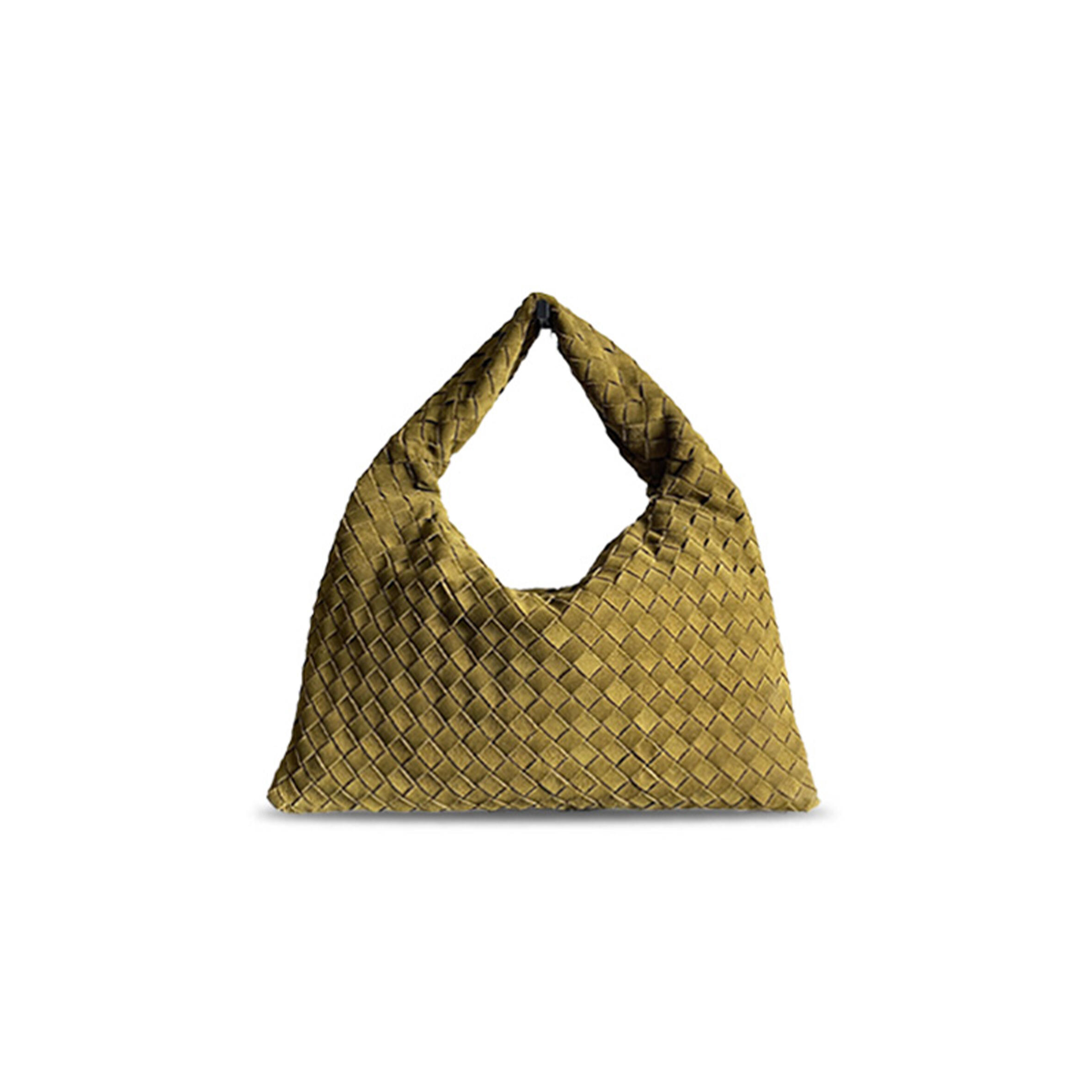 BOTTEGA VENETA HOP MEDIUM SUEDE TOTE BAG 763966 (41*20*8cm)